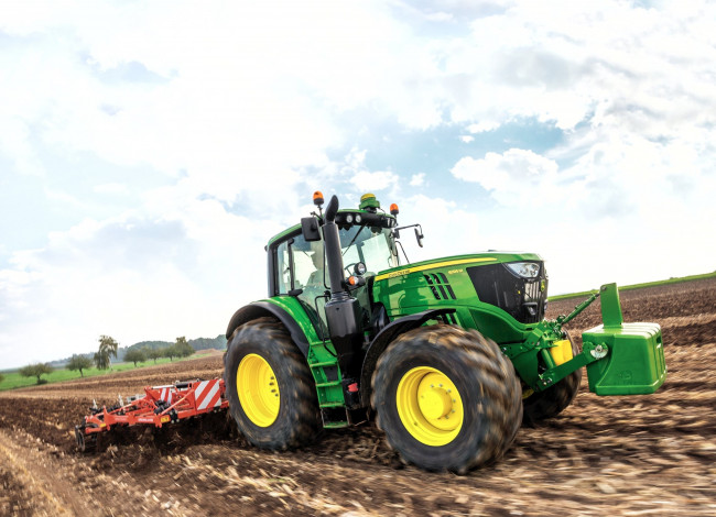 Обои картинки фото техника, тракторы, john, deere
