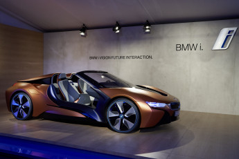 обоя bmw i8 spyder concept 2017, автомобили, bmw, 2017, concept, spyder, i8