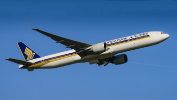 Картинка b777-312 авиация пассажирские+самолёты авиалайнер