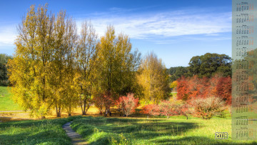 Картинка календари природа деревья 2018 растения