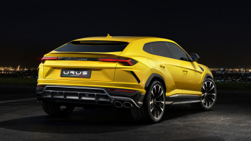 Картинка lamborghini+urus+2019 автомобили lamborghini urus 2019 жёлтый