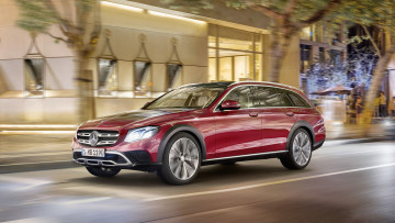 Картинка mercedes-benz+e-class+all-terrain+2017 автомобили mercedes-benz 2017 all-terrain e-class красный