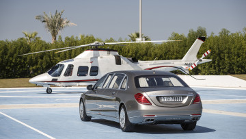 Картинка mercedes-maybach+s600+pullman+2016 автомобили mercedes-benz s600 mercedes-maybach 2016 pullman