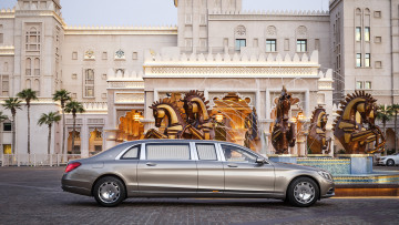 обоя mercedes-maybach s600 pullman 2016, автомобили, mercedes-benz, pullman, 2016, mercedes-maybach, s600