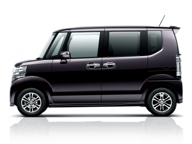 Обои картинки фото honda n-box custom g 2011, автомобили, honda, 2011, n-box, custom, g