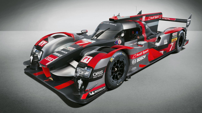 Обои картинки фото audi r18 lmp1 2016, автомобили, audi, 2016, lmp1, r18