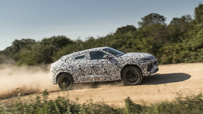 Обои картинки фото lamborghini urus prototype 2012, автомобили, lamborghini, urus, prototype, 2012