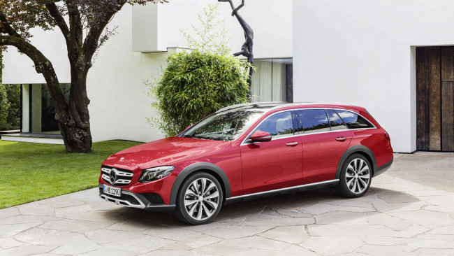 Обои картинки фото mercedes-benz e-class all-terrain 2017, автомобили, mercedes-benz, e-class, 2017, красный, all-terrain