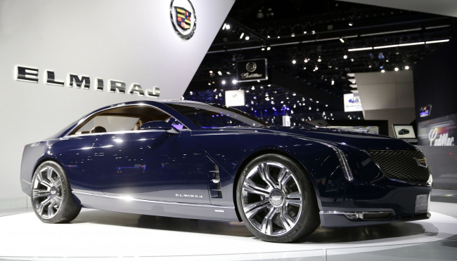 Обои картинки фото cadillac elmiraj concept 2013, автомобили, выставки и уличные фото, 2013, concept, elmiraj, cadillac