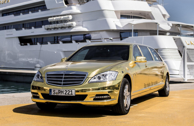 Обои картинки фото mercedes-benz s-63 amg show car 2012, автомобили, mercedes-benz, show, amg, s-63, золотой, 2012, car