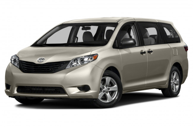 Обои картинки фото toyota sienna 2015, автомобили, toyota, 2015, sienna, серебристая