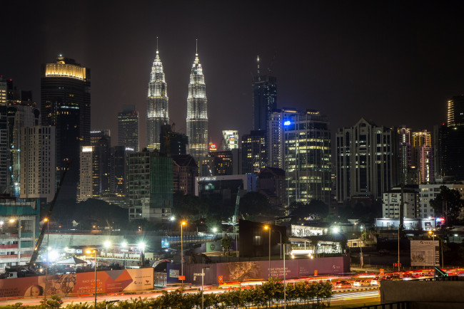 Обои картинки фото города, куала-лумпур , малайзия, простор