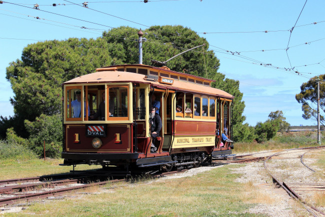 Обои картинки фото техника, трамваи, трамвай, рельсы