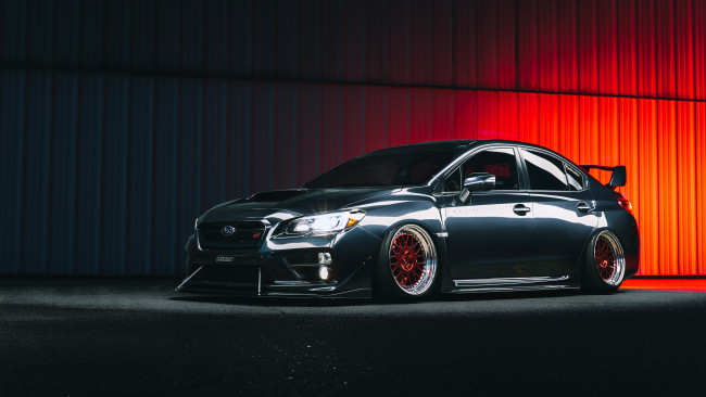 Обои картинки фото автомобили, subaru, impreza, sti