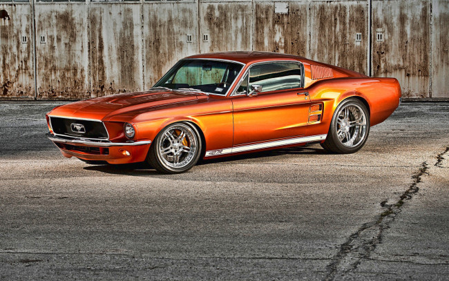 Обои картинки фото 1967 ford mustang 427r fastback machrod, автомобили, mustang, 427r, fastback, machrod, ретро, автомобиль, настройка, мощные, 1967, ford, американские