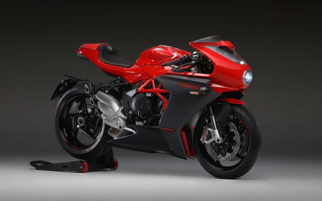 Обои картинки фото 2020 mv agusta superveloce 800, мотоциклы, mv agusta, итальянские, супербайк, студия, подставка