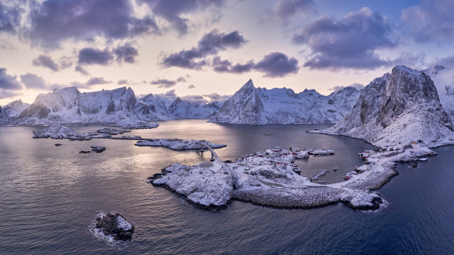 Обои картинки фото города, - панорамы, хамнёй, норвегия