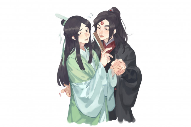 Обои картинки фото аниме, the scum villain’s , self-saving,  system, система, спаси, себя, сам, для, главного, злодея, chuan, shu, zijiu, zhinan, мосян, тунсю