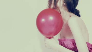 Картинка девушки -+брюнетки +шатенки шатенка платье шар