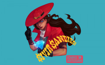 Картинка видео+игры league+of+legends sivir шляпа кристалл