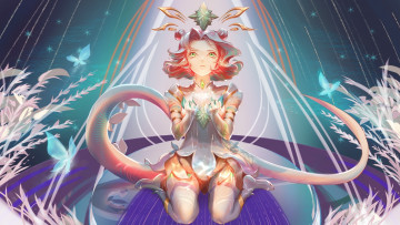 Картинка видео+игры league+of+legends хвост бабочки расте neeko