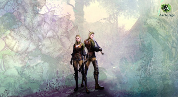 Картинка видео+игры archeage эльфы оружие