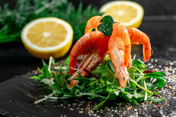 обоя еда, рыба,  морепродукты,  суши,  роллы, креветки