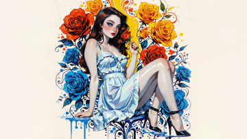 обоя рисованное, люди, нейросети, графика, нейроарт, ai, art, нейронные, сети, рисунки, нейро, искусство, нейрографика, graphics, neuroart, neural, networks, drawings, neuro, neurography