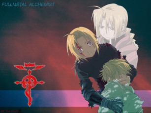 Картинка аниме fullmetal alchemist