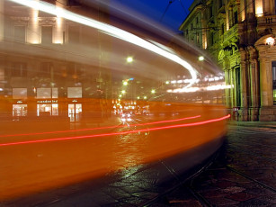 Картинка милан города огни ночного