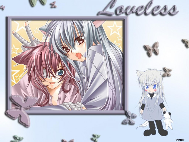 Обои картинки фото аниме, loveless