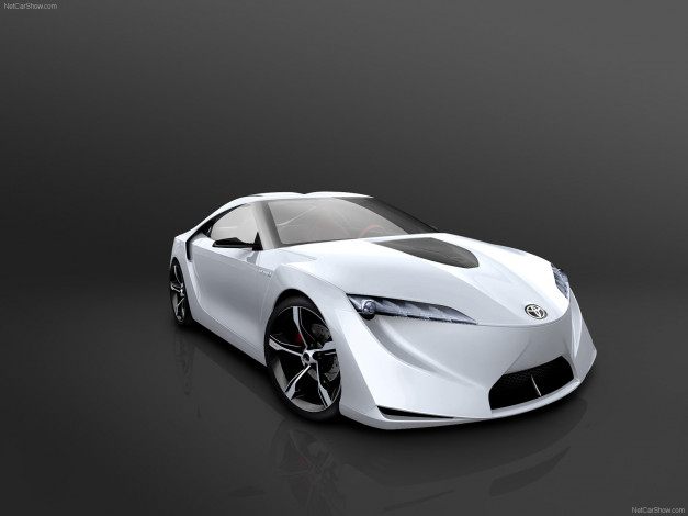 Обои картинки фото toyota, ft, hs, concept, 2007, автомобили