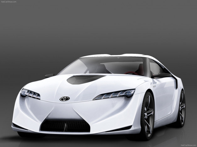 Обои картинки фото toyota, ft, hs, concept, 2007, автомобили
