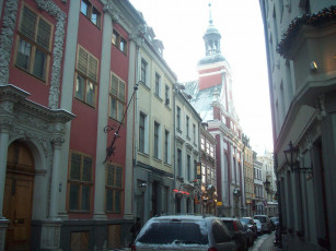 Картинка старая рига города латвия