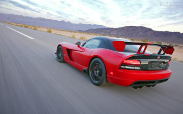 Картинка dodge viper srt10 acr автомобили