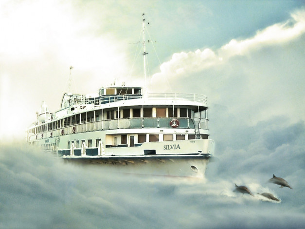 Обои картинки фото корабли, рисованные