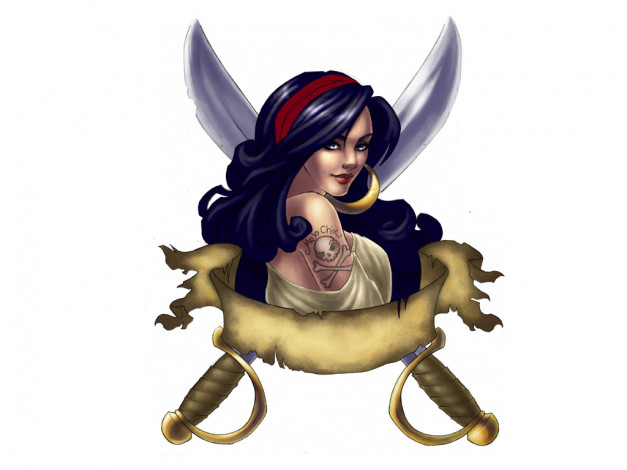 Обои картинки фото рисованные, люди