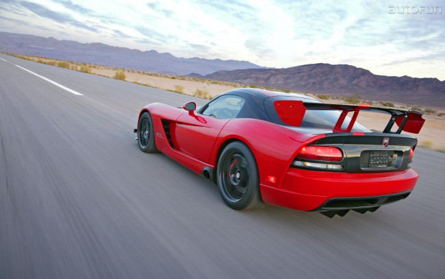 Обои картинки фото dodge, viper, srt10, acr, автомобили