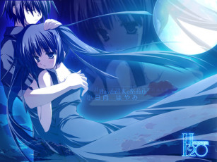 Картинка аниме h2o footprints in the sand