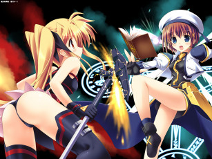 Картинка аниме mahou shoujo lyrical nanoha