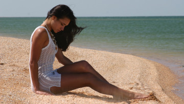 Картинка  девушки 16х9 sasha+c