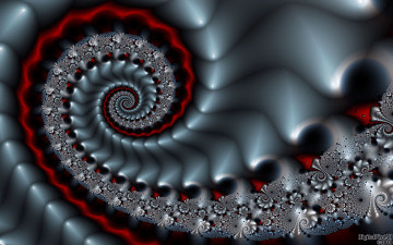 Картинка 3д графика fractal фракталы