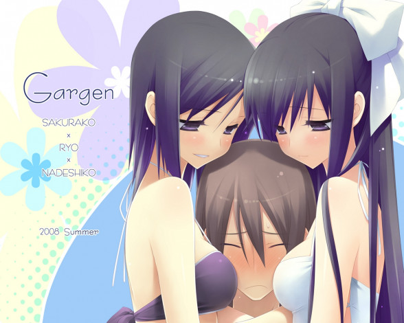 Обои картинки фото аниме, garden