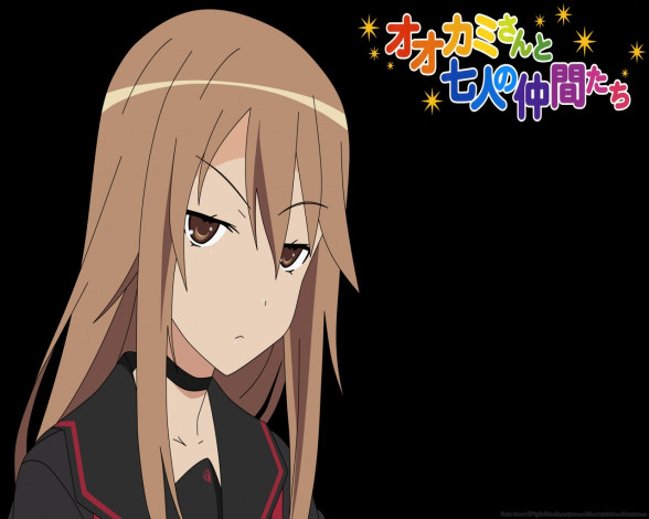 Обои картинки фото аниме, ookami, san, to, shichinin, no, nakama, tachi