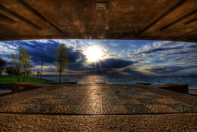 Обои картинки фото природа, восходы, закаты