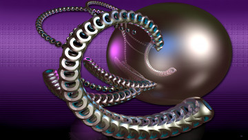 Картинка 3д графика fractal фракталы фон абстракция