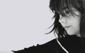 Картинка музыка bjork черно-белое фото