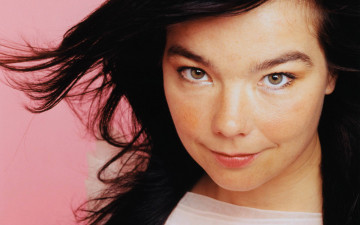 обоя музыка, bjork, лицо