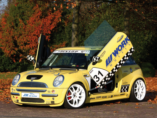 Обои картинки фото автомобили, mini, one