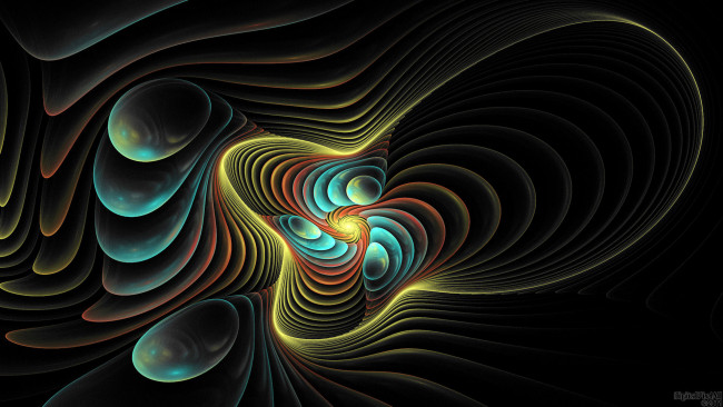 Обои картинки фото 3д, графика, fractal, фракталы, узор, фон, тёмный, абстракция